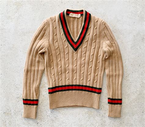 originally came from a cuff from a vintage gucci sweater|are gucci sweaters real.